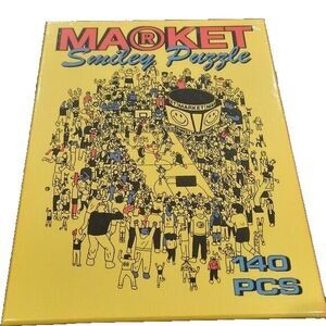 Market SMILE WORLD BBALL GAME PUZZLE SMILE®  140 Pcs NWT